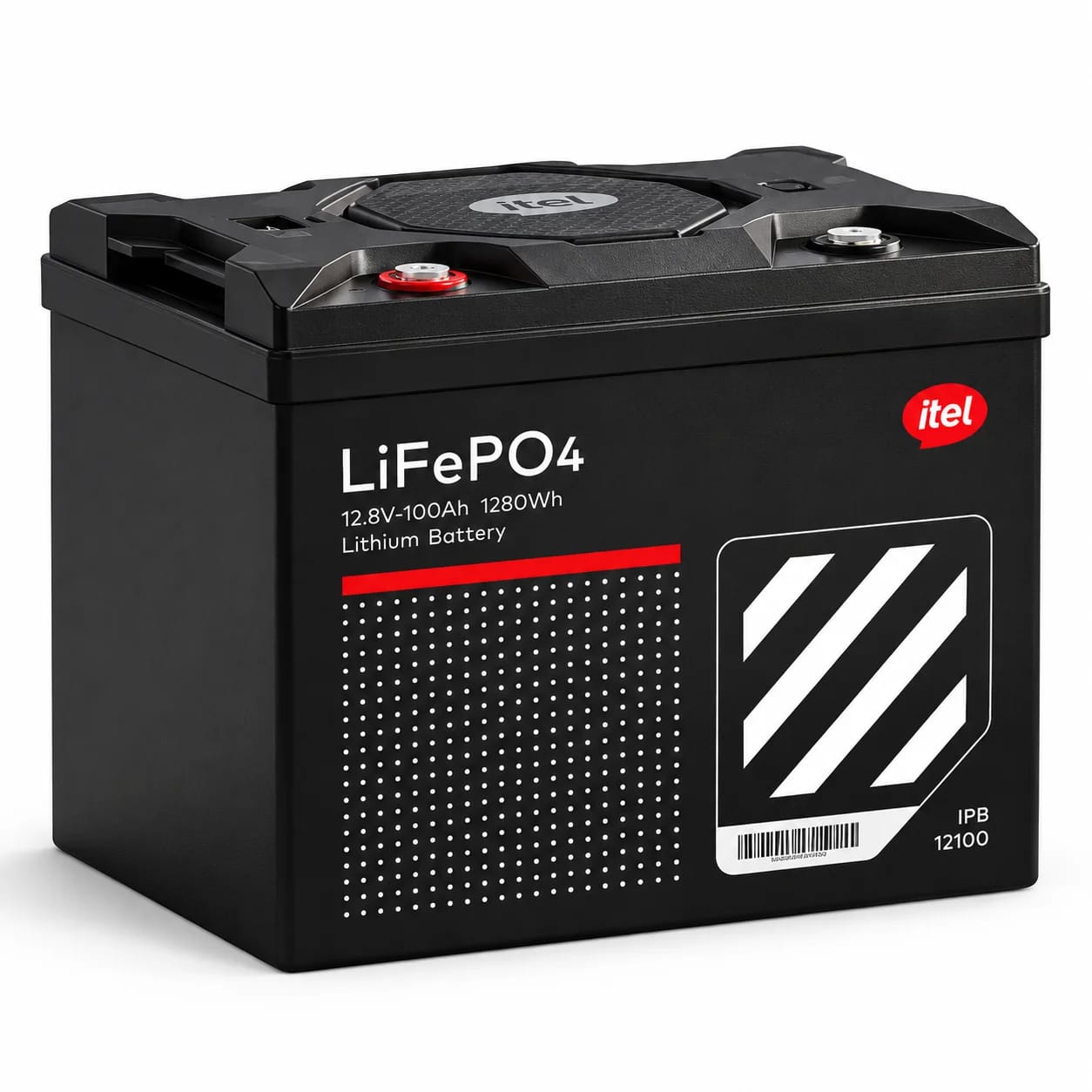 ITEL IPB-12100 12.8V 100Ah